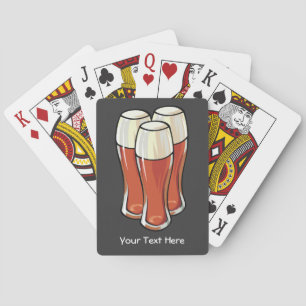 3 Bier (anpassbar) Spielkarten