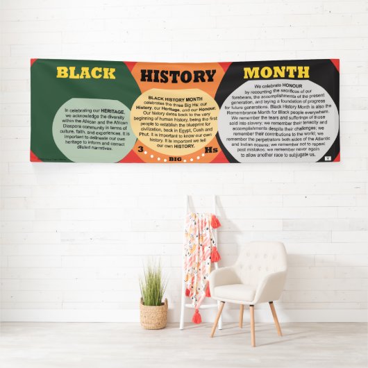 3-Big Hs of Black History Monat - Farbe Banner (Insitu)