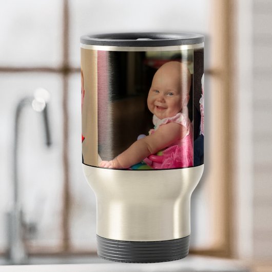 3 Bilder Personalisierte Reisebuchten oder regulär Reisebecher