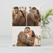 3 Bildkarten Einladung (Stehend Vorderseite)