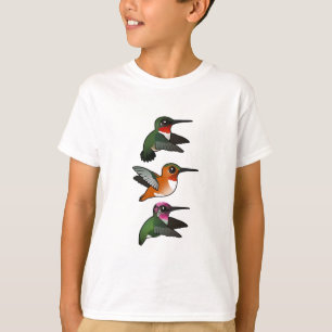 3 Birdbare Vögel im Flug T-Shirt