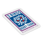 3 Birds Berry Farm Magnet (Rechte Seite)
