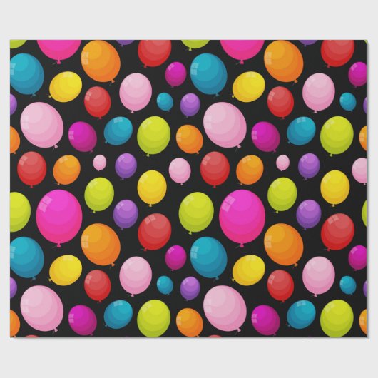 3- Birthday Packpapier Muster (Flach)