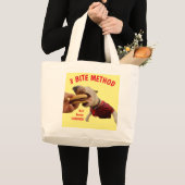 3 BITE-METHODE, BESONDERE "OMG"-EDITION JUMBO STOFFBEUTEL (Vorderseite (Produkt))