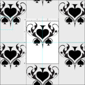 3 Black Spades Tribal Thunder_Cove Stoff (Kachel)