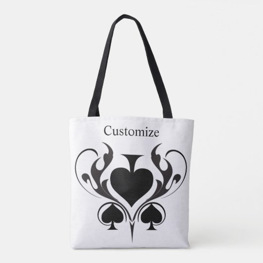 3 Black Spades Tribal Thunder_Cove Tasche (Rückseite)