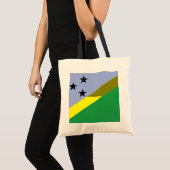 3 Black Stars Tote Bag Tragetasche (Vorderseite (Produkt))