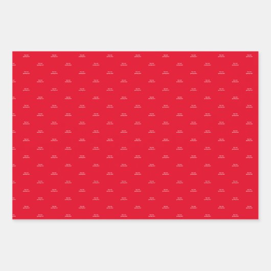 3 Blatt Funny Aussie Rudolf Xmas Verpackung (Vorderseite 3)