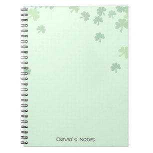 3-Blatt-Kleeblatt St Patrick's Day Notizblock