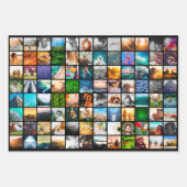 3 Blatt Schwarzes Umhüllungspapier aus dem Foto Sq (Vorderseite)