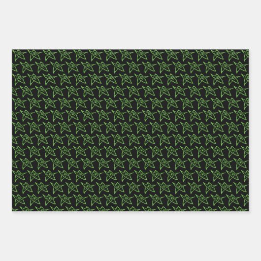 3 Blätter des Aufrufpapiers Cthulhu (Vorderseite)