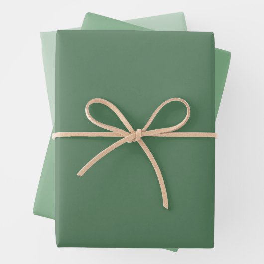 3 Blätter mit Geschenkgutschrift in 3 Schattierung (Beispiel)