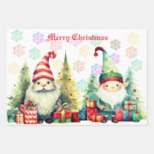 3 Blätter Weihnachtswrapping Papier verschiedene T (Vorderseite 3)