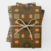 3 Blätter Zierpapier (Beispiel)