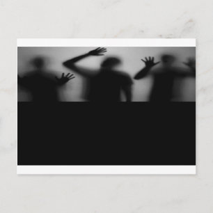 3 Blinde Mimes Postkarte