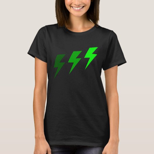 3 Blitzgrün T-Shirt (Vorderseite)