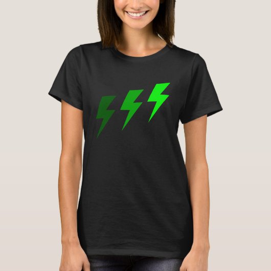 3 Blitzgrün T-Shirt (Vorderseite)