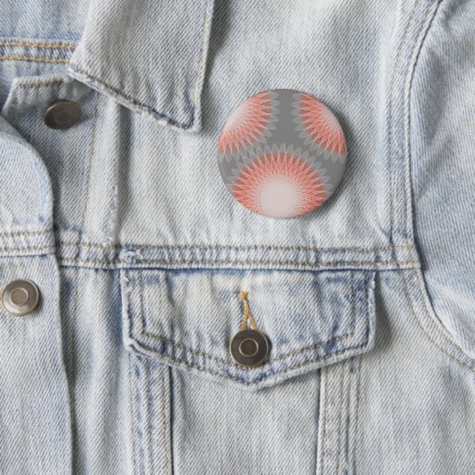 3 Blume abstrakte Kunst Button (Beispiel)