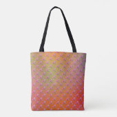 3 Blume und Schmetterlinge Single, Regenbogenfarbe Tasche (Rückseite)