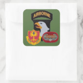 3. BN 320. FELDKÜNSTLER 101. ABN STICKERS (Tasche)