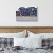 3 Bootscotuit Skiff Race Leinwanddruck (Insitu (Schlafzimmer))