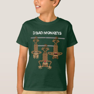 3 böse Affen T-Shirt