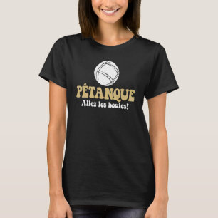 3 Boules Kugeln für Boulder Petanque Boules Ball 2 T-Shirt