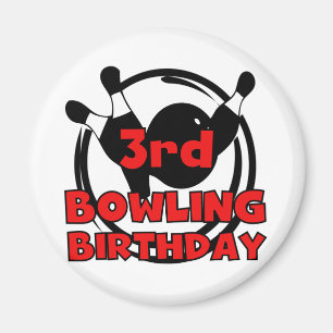 3. Bowling Geburtstagsgeschenke Magnet