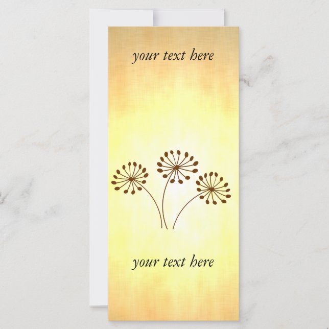 3 Braune Blume (Vorderseite)