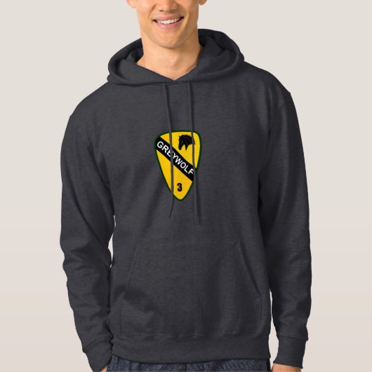 3. Brigaden-Kampfgruppe, 1. Kavallerie-Abteilung Hoodie (Vorderseite)