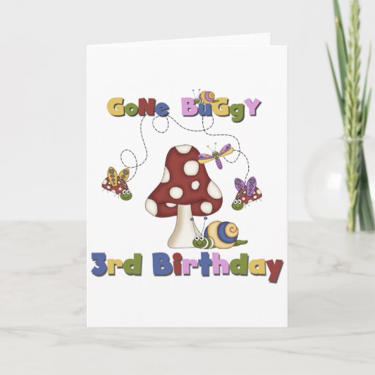 3. Bug Geburtstagsgeschenke und Geschenke Karte (Vorderseite)