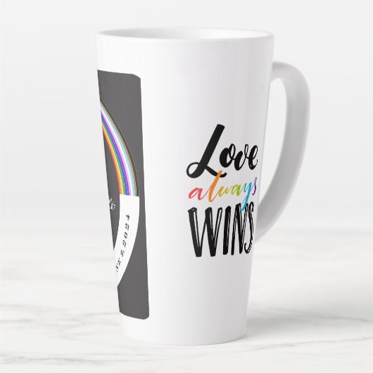 3. Camarillo Pride Latte Tasse (Rechte Ecke)
