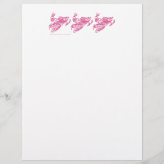 3-Camouflagen-rosa Schlitten