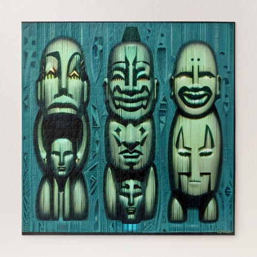 3 Cannibals Redux II Puzzle (Vertikal)