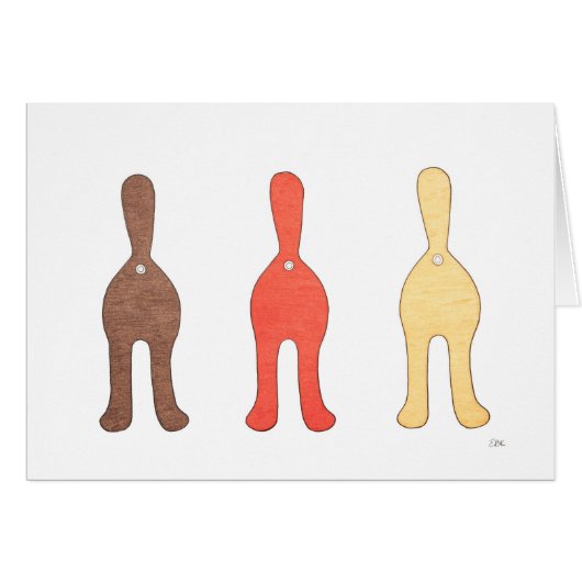 3 Cat Butts #1 (Vorderseite (Horizontal))