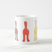 3 Cat Hintern #1 Coffee Tasse (Mittel)