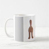 3 Cat Hintern #1 Coffee Tasse (Links)