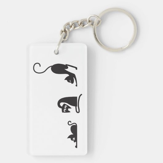 3 cats schlüsselanhänger (Rückseite)
