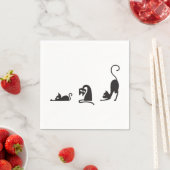 3 cats serviette (Beispiel)