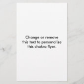 3. Chakra - Flyer (Hinten)