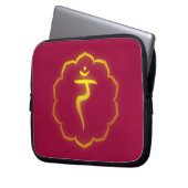 3. Chakra - Laptopschutzhülle (Vorderseite Links)