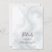 3 Chic Sage Bridesmaid Dresses Watercolor Request (Rückseite)