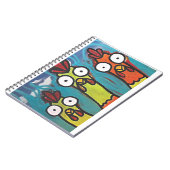3 Chicken-Notebook Notizblock (Linke Seite)