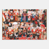 3 Christmas Nutcracker Wow farbenfrohe Nutcracker Geschenkpapier Set (Vorderseite 2)