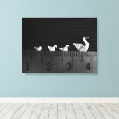 3 cm Familienschwimmbad Leinwanddruck (Insitu (Holzboden))