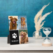3 Collage Foto Hund Lover Paw Foto Fotoplatte (Seite)