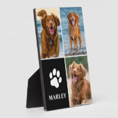 3 Collage Foto Hund Lover Paw Foto Fotoplatte (Seite)