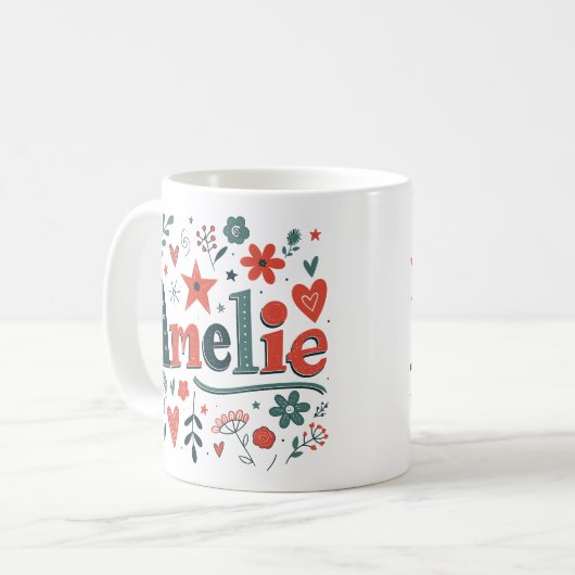 3 Color Amelie 2 Kaffeetasse (Vorderseite Links)