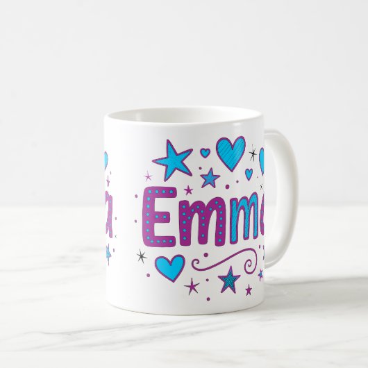 3 Color Emma 1 Kaffeetasse (VorderseiteRechts)