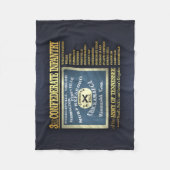 3. Confederate Infantry (BA2) Fleecedecke (Vorderseite)